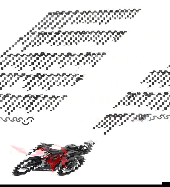 Kit Parafuso Motor Diversos Honda Cbr 1000 Rr 04-07 Original