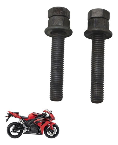 Par Parafuso Esticador Corrente Honda Cbr 1000 Rr 04-07 Orig