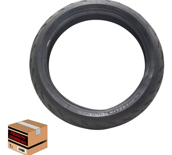 Pneu C/ Avaria Michelin Road 5 120/70 Zr17
