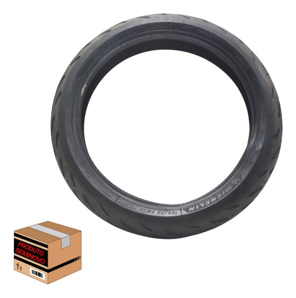 Pneu C/ Avaria Michelin Road 5 120/70 Zr17