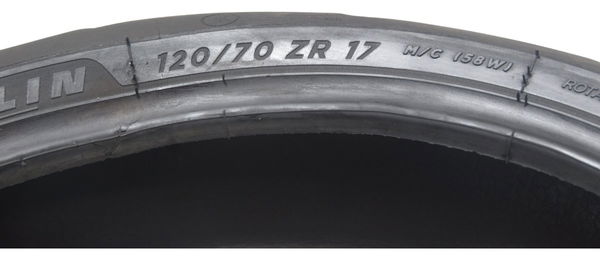 Pneu C/ Avaria Michelin Road 5 120/70 Zr17