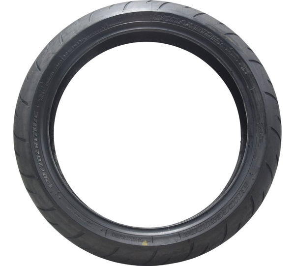 Pneu Bridgestone Battlax Bt015f Radial 120/70 Zr17 58w