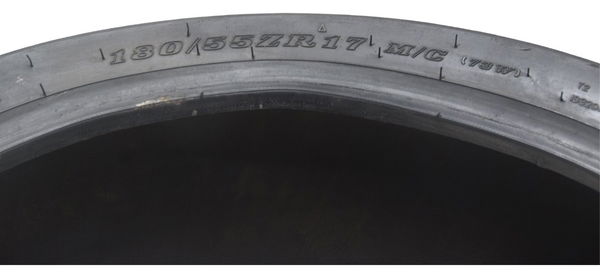 Pneu C/ Reparo Dunlop Sportmax D214 180/55 Zr17 73w