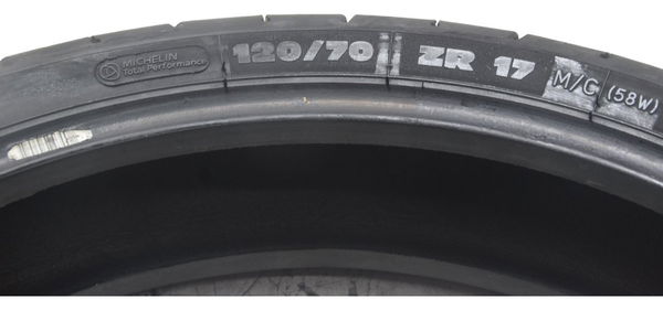 Pneu Michelin 2ct Pilot Road 4 120/70 Zr17 58w