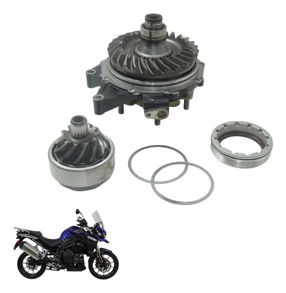 Par Engrenagem Diferencial Triumph Tiger 1200 Ex 12-17 Orig