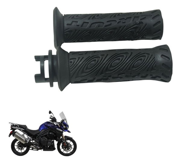 Par Manoplas Circuit C/detalhes Triumph Tiger 1200 Ex 12-17 Preto