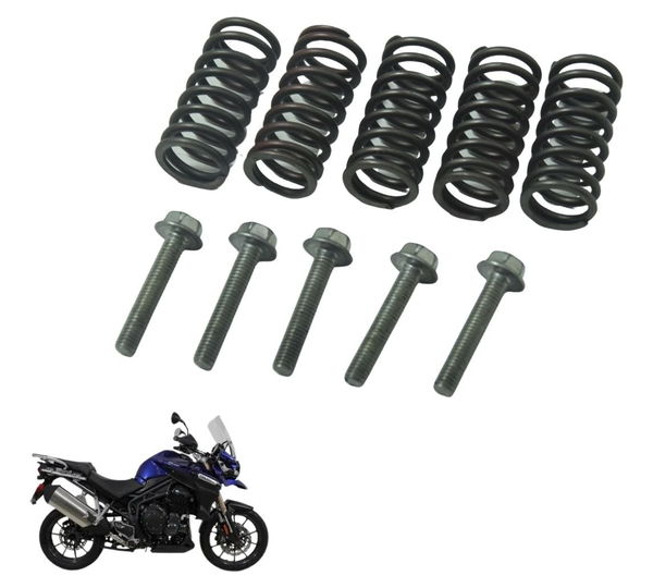 Jogo Mola Parafuso Embreagem Triumph Tiger 1200 Ex 12-17 Ori