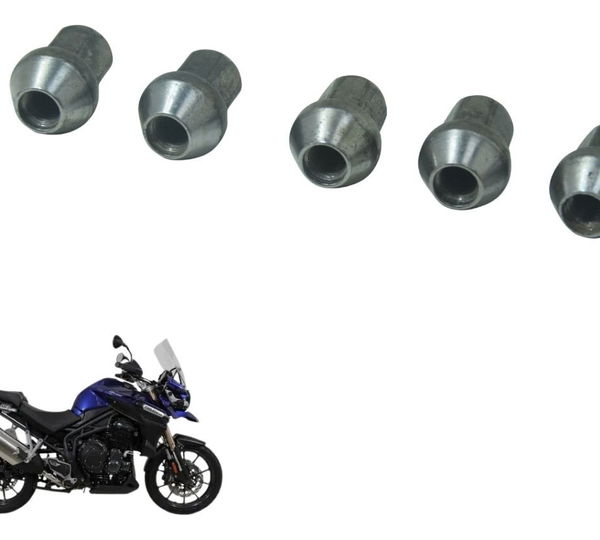 Jogo Porca Roda Traseira Triumph Tiger 1200 Ex 12-17 Origina