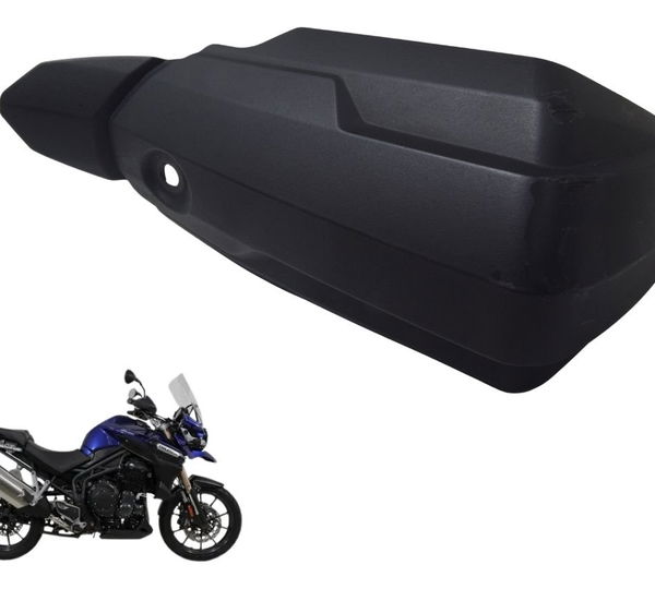 Protetor Punho Esq Triumph Tiger 1200 Ex 12-17 Original Preto Esquerdo