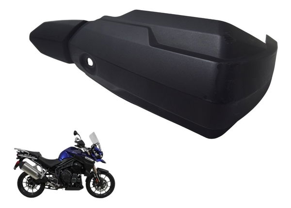 Protetor Punho Esq Triumph Tiger 1200 Ex 12-17 Original Preto Esquerdo