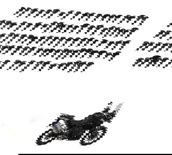 Parafuso Carenagem Dive Triumph Tiger 1200 Ex 12-17 Original