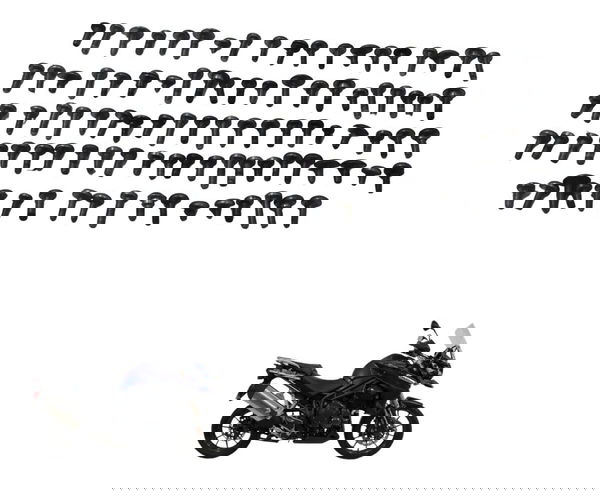 Parafuso Carenagem Dive Triumph Tiger 1200 Ex 12-17 Original