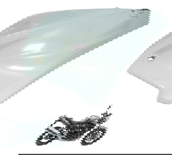 Carenagem Tanque Dir C/avaria Suzuki Gsx 650 Bandit N 11-16 Branco