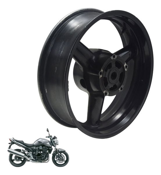 Roda Traseira Suzuki Gsx 650 Bandit N 11-16 Original Preto