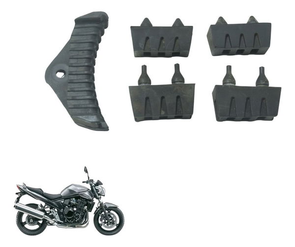 Kit Borracha Tanque Suzuki Gsx 650 Bandit N 11-16 Original