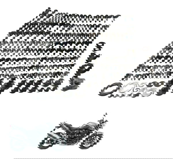 Kit Parafuso Diversos Suzuki Gsx 650 Bandit N 11-16 Original