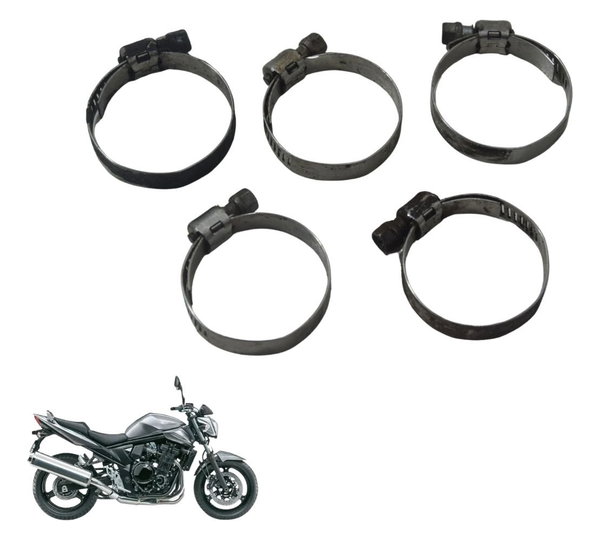 Kit Abraçadeiras Diversas Suzuki Gsx 650 Bandit N 11-16 Orig