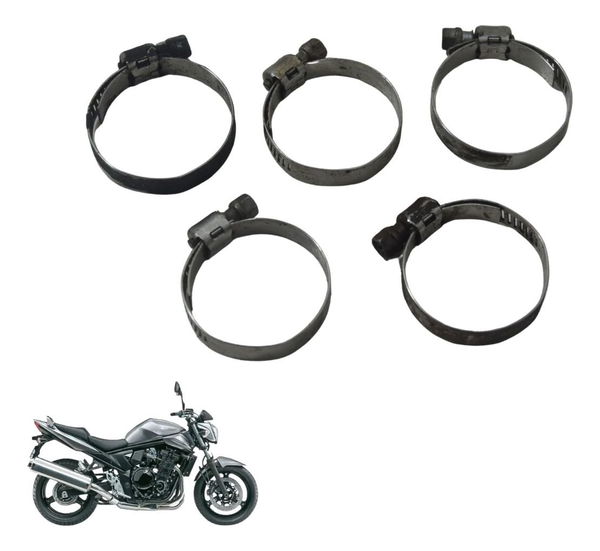 Kit Abraçadeiras Diversas Suzuki Gsx 650 Bandit N 11-16 Orig