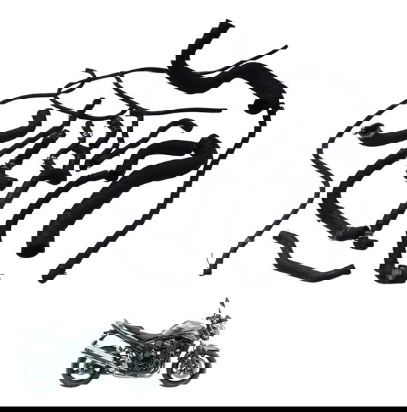 Kit Mangueiras Suzuki Gsx 650 Bandit N 11-16 Original