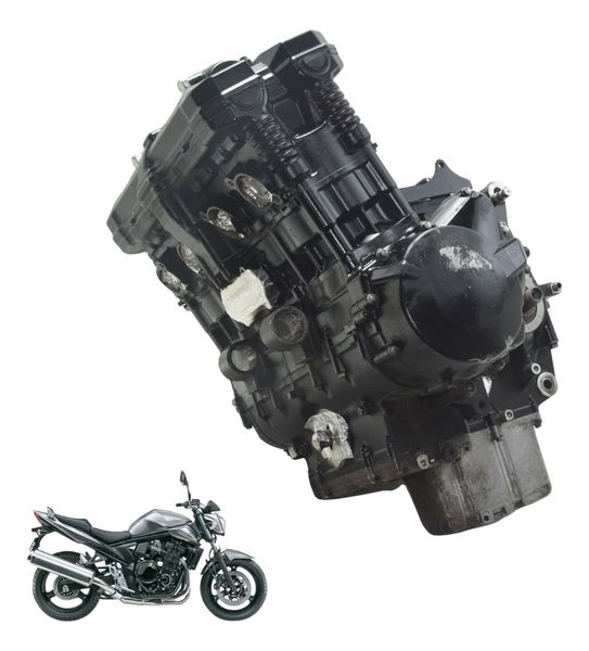 Motor Comp Nfe Baixa Base Troc Suzuki Gsx 650 Bandit N 11-16