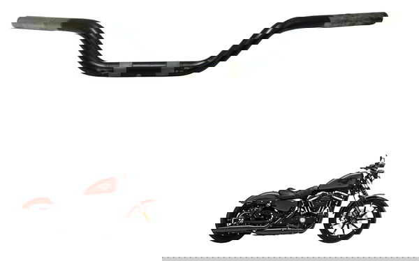 Guidão Harley Sportster Iron 883 14-19 Original