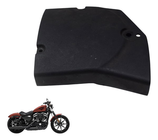 Tampa Pinhão Polia Harley Sportster Iron 883 14-19 Original Preto