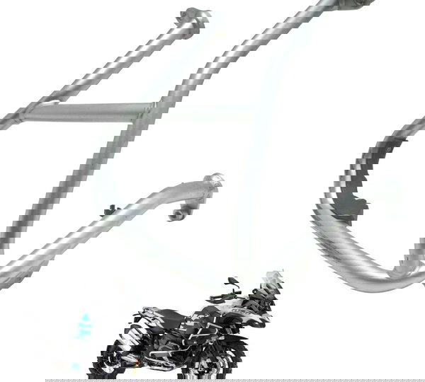 Protetor Motor Esq Inferior C/detal Bmw R1200 Gs Adv 13-19