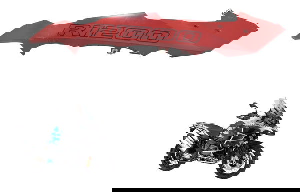 Carenagem Frontal Bico Esq C/ Avaria Bmw R1200 Gs Adv 13-19 Vermelho