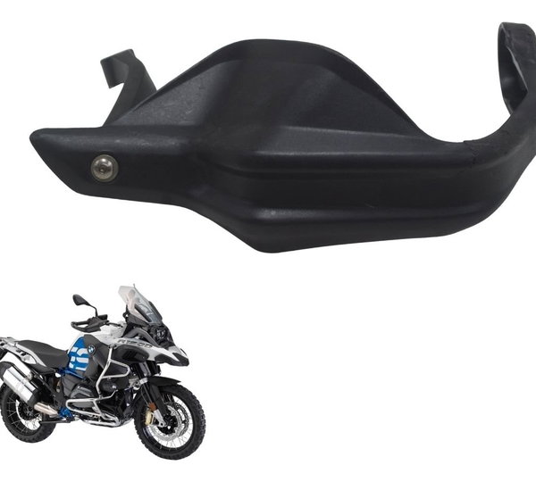 Protetor Mão Esq C/avaria Bmw R1200 Gs Adv 13-19 Original Preto