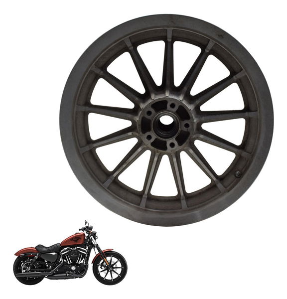 Roda Traseira Harley Sportster 883r 08-13 Original Preto