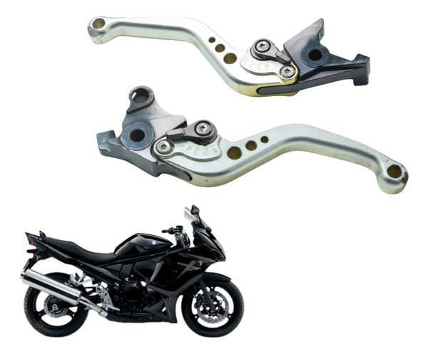 Par Manete Esportivo Suzuki Gsx 650f 09-12