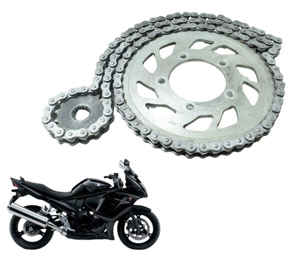 Kit Relação Gold Suzuki Gsx 650f 09-12 Prateado