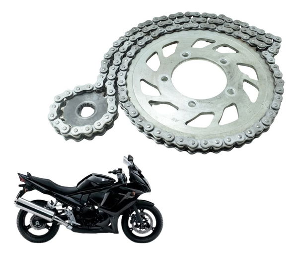 Kit Relação Gold Suzuki Gsx 650f 09-12 Prateado