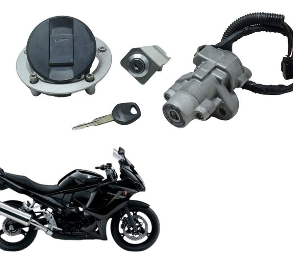 Kit Chave Ignição Suzuki Gsx 650f 09-12 Original
