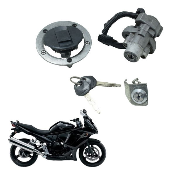 Kit Chave Ignição Suzuki Gsx 650f 09-12 Original