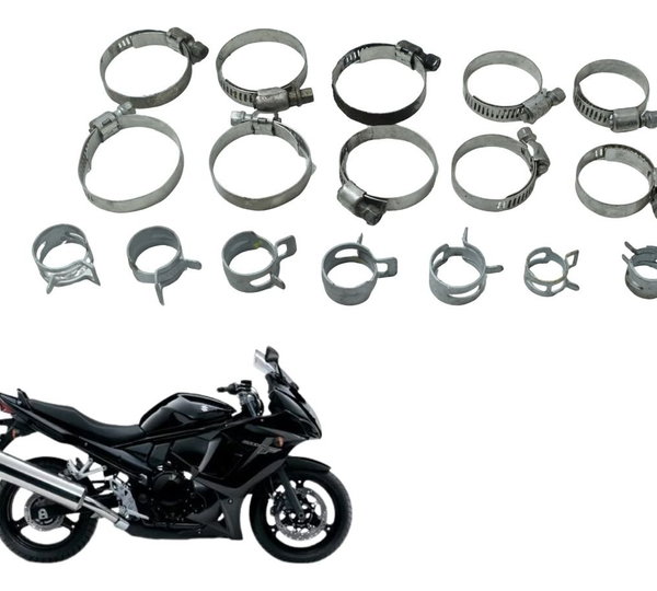 Abraçadeiras Diversas Suzuki Gsx 650f 09-12 Original