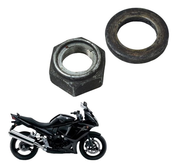 Porca Pinhão Suzuki Gsx 650f 09-12 Original