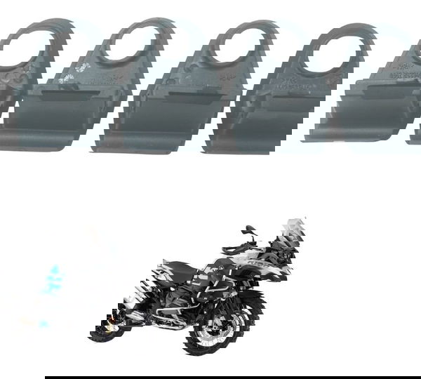 Jogo Acabamento Suporte Baú Bmw R1200 Gs Adv 13-19 Original