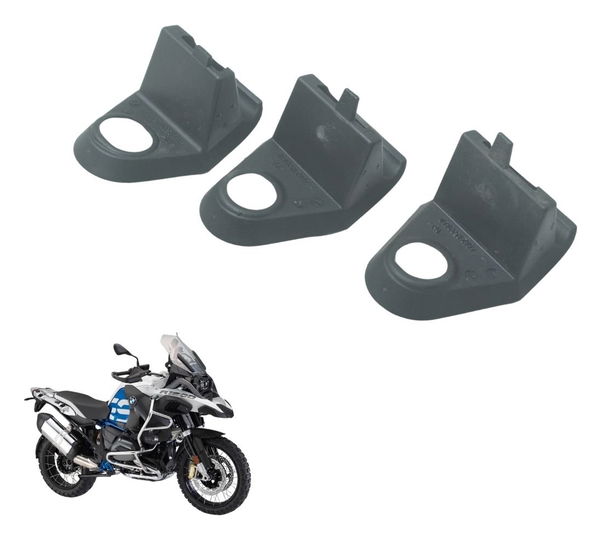 Jogo Acabamento Suporte Baú Bmw R1200 Gs Adv 13-19 Original