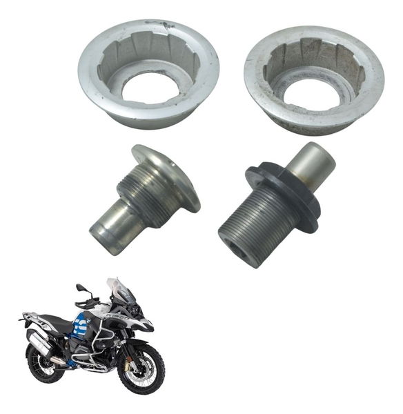 Kit Parafuso Eixo Quadro Elástico Bmw R1200 Gs Adv 13-19