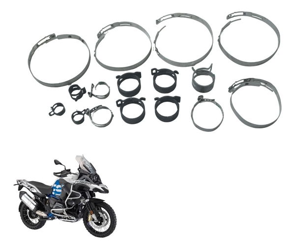 Kit Abraçadeiras Diversas Bmw R1200 Gs Adv 13-19 Original