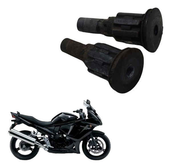 Par Coxim Suporte Motor Suzuki Gsx 650f 09-12 Original