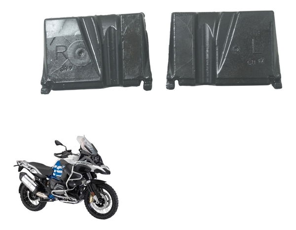 Par Acabamento Borracha Cabeçote Bmw R1200 Gs Adv 13-19 Orig