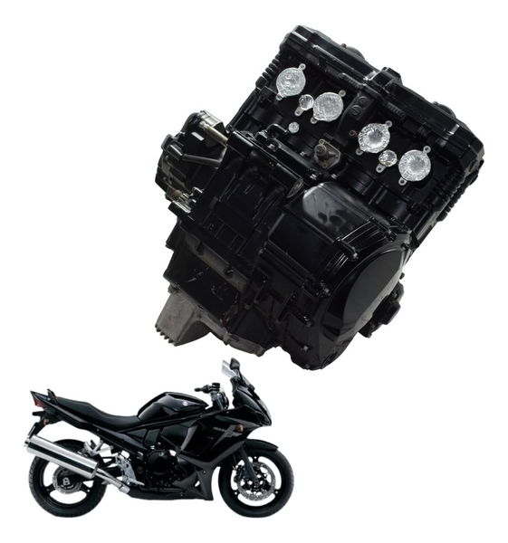 Motor Comple Nfe Baixa Base Troca Suzuki Gsx 650f 09-12 Orig