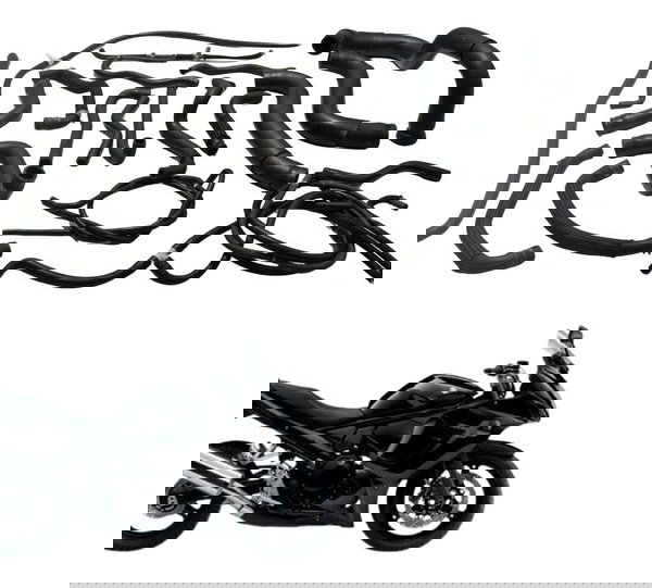 Kit Mangueiras Suzuki Gsx 650f 09-12 Original