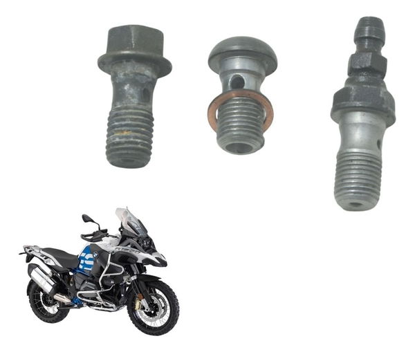 Jogo Parafuso Óleo Bmw R1200 Gs Adv 13-19 Original