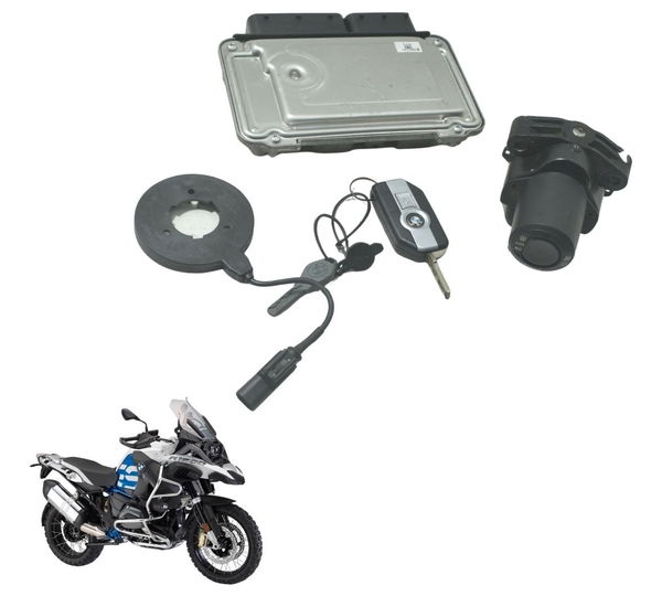 Kit Chave Modulo Code Bmw R1200 Gs Adv 13-19 Original