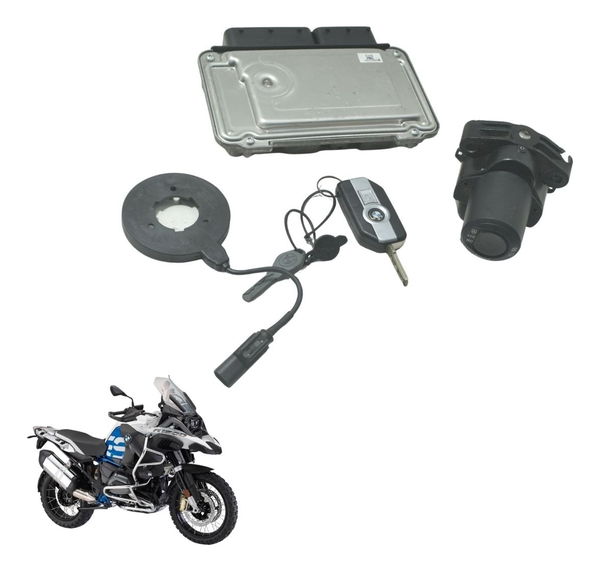 Kit Chave Modulo Code Bmw R1200 Gs Adv 13-19 Original