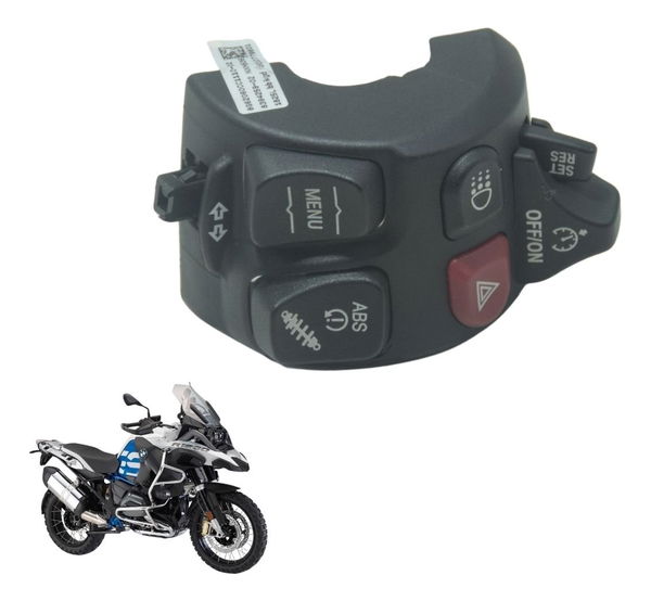 Carcaça Superior Chave Punho Luz Bmw R1200 Gs Adv 13-19 Orig