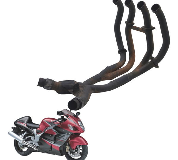 Curva Escape C/ Avaria Suzuki Gsx-r 1300 Hayabusa 99-07 Orig